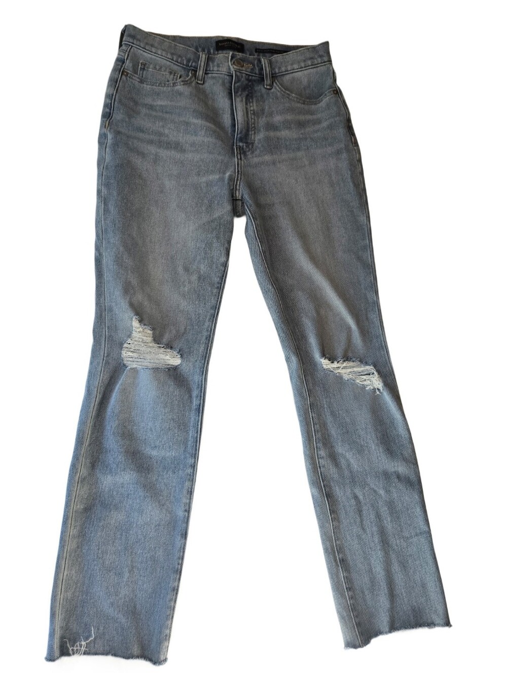 Banana Republic Ultra High-Rise Raw Hem Amazing Jeans 28